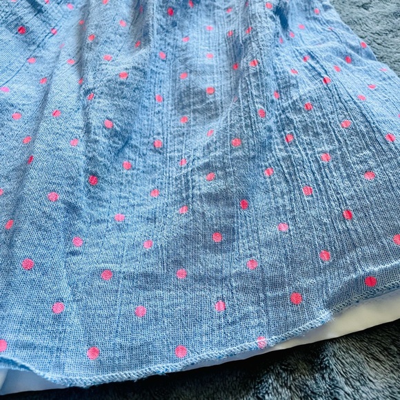 Beautiful blue dress size 18M by “just one you” by carters plus a NWOT headband - Picture 3 of 7